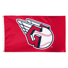 Cleveland Guardians Flag 3x5 Deluxe Style Red - Special Order