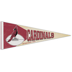 Arizona Cardinals Pennant 12x30 Premium Style Retro Design - Special Order
