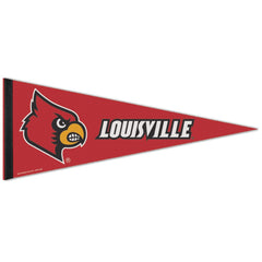 Louisville Cardinals Pennant 12x30 Premium Style - Special Order