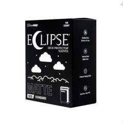 Eclipse Matte Standard Deck Protector Sleeves 105 Pack Arctic White