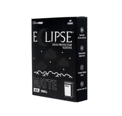 Eclipse Matte Standard Deck Protector Sleeves 105 Pack Smoke Grey