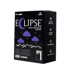 Eclipse Gloss Standard Deck Protector Sleeves 105 Pack Royal Purple