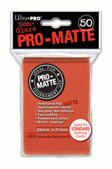 Deck Protector Sleeves - PRO-Matte - Standard - Peach (One Pack of 50)