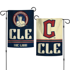 Cleveland Guardians Flag 12x18 Garden Style 2 Sided City Connect - Special Order