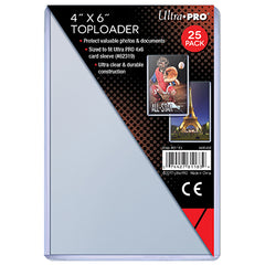 Toploader - 4x6 (25 per pack)