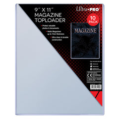 Toploader - 9"x11 1/2" Magazine (10 per pack)