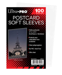 Ultra Pro Postcard Card Sleeves (100 per pack)