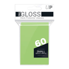 Deck Protector Sleeves - PRO-Gloss - Small Size - Lime Green (One Pack of 60)