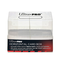Horizontal Card Box - Tobacco