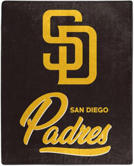 San Diego Padres Blanket 50x60 Raschel Signature Design