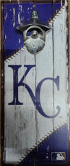 Kansas City Royals Sign Wood 5x11 Bottle Opener Alternate