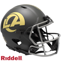 Los Angeles Rams Helmet Riddell Authentic Full Size Speed Style Salute To Service 2025