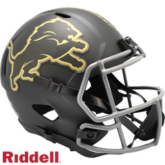 Detroit Lions Helmet Riddell Replica Full Size Speed Style Salute To Service 2025