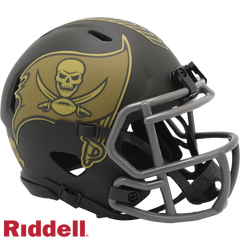 Tampa Bay Buccaneers Helmet Riddell Replica Mini Speed Style Salute To Service 2025