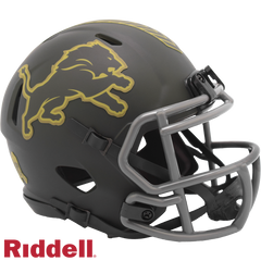 Detroit Lions Helmet Riddell Replica Mini Speed Style Salute To Service 2025