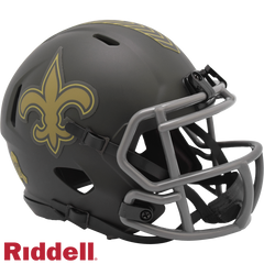 New Orleans Saints Helmet Riddell Replica Mini Speed Style Salute To Service 2025