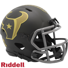 Houston Texans Helmet Riddell Replica Mini Speed Style Salute To Service 2025