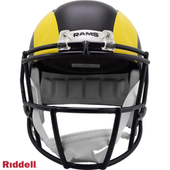 Los Angeles Rams Helmet Riddell Replica Full Size Speed Style Rivalry Alternate 2025