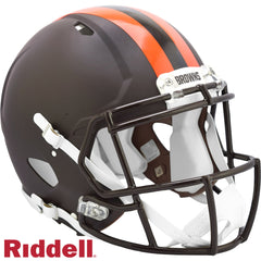 Cleveland Browns Helmet Riddell Authentic Full Size Speed Style On-Field Alternate 2025 - Special Order