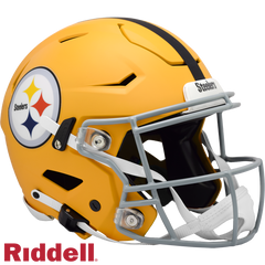 Pittsburgh Steelers Helmet Riddell Authentic Full Size SpeedFlex Style On-Field Alternate 2025 - Special Order