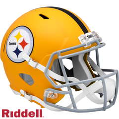 Pittsburgh Steelers Helmet Riddell Replica Full Size Speed Style On-Field Alternate 2025 - Special Order