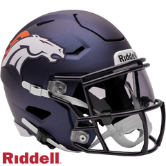 Denver Broncos Helmet Riddell Replica Mid-Size MIDI SpeedFlex Style