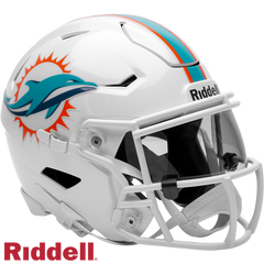 Miami Dolphins Helmet Riddell Replica Mid-Size MIDI SpeedFlex Style