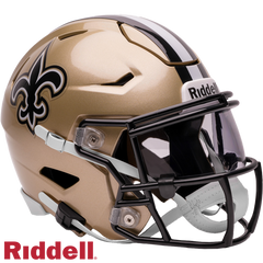 New Orleans Saints Helmet Riddell Replica Mid-Size MIDI SpeedFlex Style