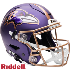 Baltimore Ravens Helmet Riddell Authentic Full Size SpeedFlex Style On-Field Alternate 2026 #1 - Special Order