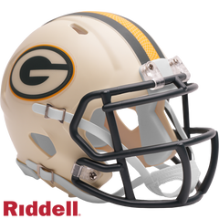 Green Bay Packers Helmet Riddell Replica Mini Speed Style Rivalry Alternate 2026