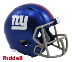 New York Giants Helmet Riddell Pocket Pro Speed Style