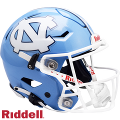 North Carolina Tar Heels Helmet Riddell Authentic Full Size SpeedFlex Style Argyle Stripe - Special Order
