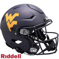 West Virginia Mountaineers Helmet Riddell Authentic Full Size