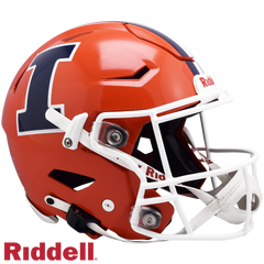 Illinois Fighting Illini Helmet Riddell Authentic Full Size SpeedFlex Style - Special Order