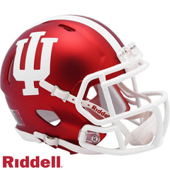 Indiana Hoosiers Helmet Riddell Replica Mini Speed Style Crimson