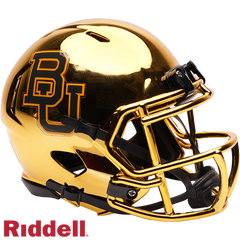 Baylor Bears Helmet Riddell Replica Mini Speed Style Chrome