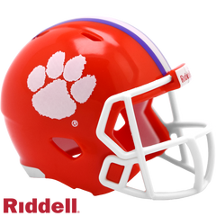 Clemson Tigers Helmet Riddell Pocket Pro Speed Style Periodic Restock