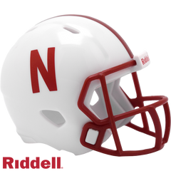 Nebraska Cornhuskers Helmet Riddell Pocket Pro Speed Style Periodic Restock