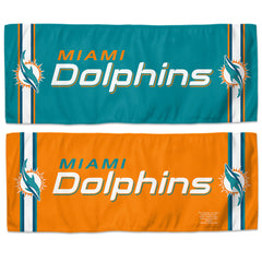 Miami Dolphins Cooling Towel 12x30 - Special Order