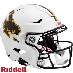 Wyoming Cowboys Helmet Riddell Authentic Full Size SpeedFlex Style - Special Order