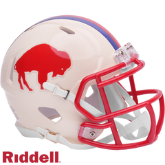 Buffalo Bills Helmet Riddell Authentic Full Size Speed Style Retro Collection