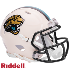 Jacksonville Jaguars Helmet Riddell Replica Full Size Speed Style Retro Collection