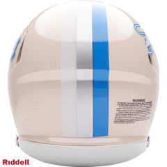 Detroit Lions Helmet Riddell Replica Full Size Speed Style Retro Collection