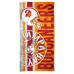 Tampa Bay Buccaneers Beach Towel 30x60 Spectra Retro Design - Special Order