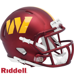 Washington Commanders Helmet Riddell Replica Mini Speed Style 2022-2025 T/B Periodic Restock