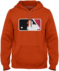 Batter Logo MLB Express Orange Hoodie