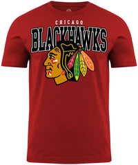 Chicago Blackhawks NHL Back 2 Basics Red T-Shirt