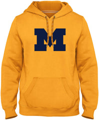 Michigan Wolverines NCAA Gold Hoodie