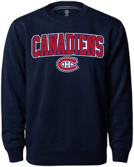 Montreal Canadiens NHL Crew Navy Sweatshirt