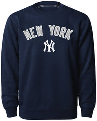 New York Yankees MLB Crew Navy Sweatshirt